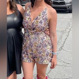 Miss Avenue Rainbow Sparkle Romper